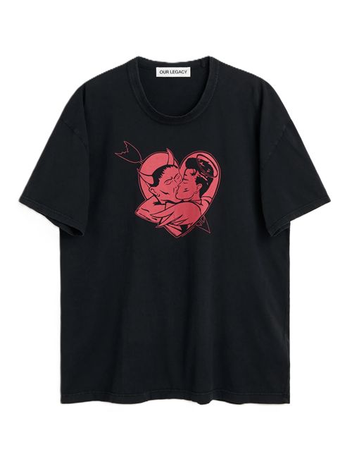 loose t-shirt Stampa storia d'amore Our Legacy Our Legacy | M2266LLLOVE STORY PRINT